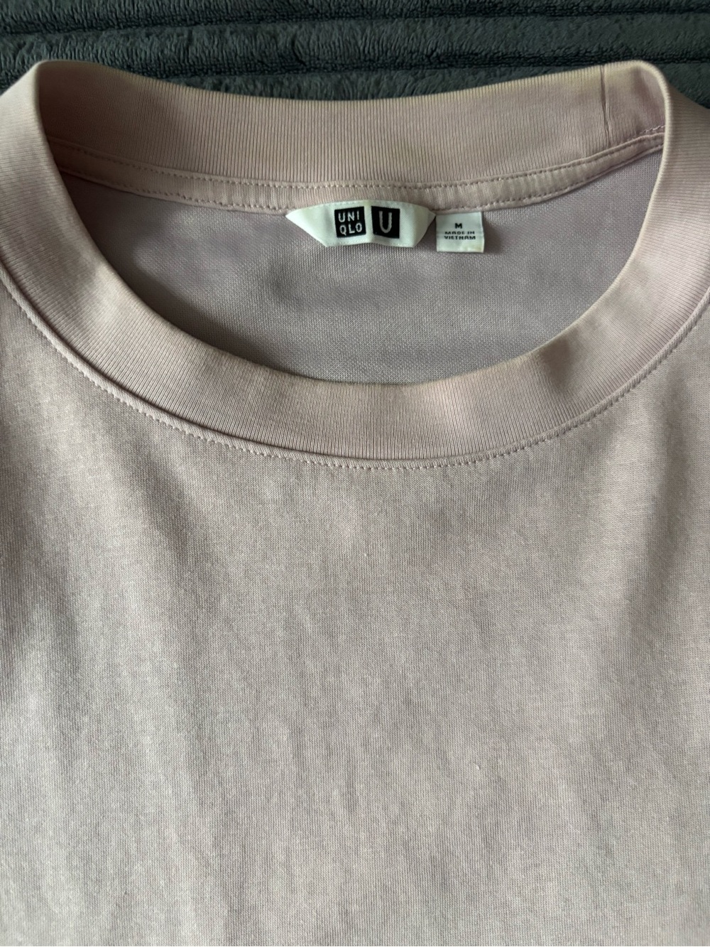 Uniqlo U Soft Mauve Crewneck Tee